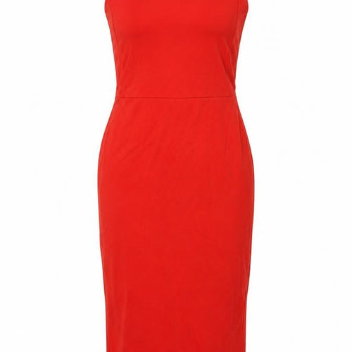 ASOS Women’s Red One Shoulder Bow Bodycon Dress Size 10