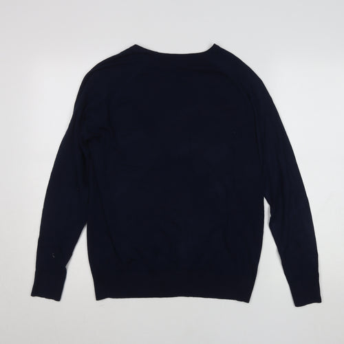 Dunnes Stores Men’s Navy Blue Large Pullover Jumper Crew Neck Knitwear