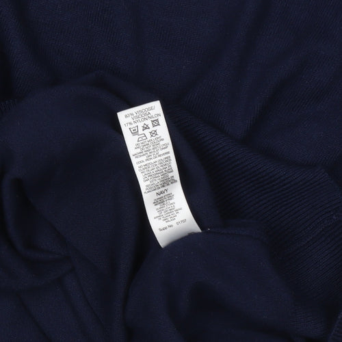 Dunnes Stores Men’s Navy Blue Large Pullover Jumper Crew Neck Knitwear