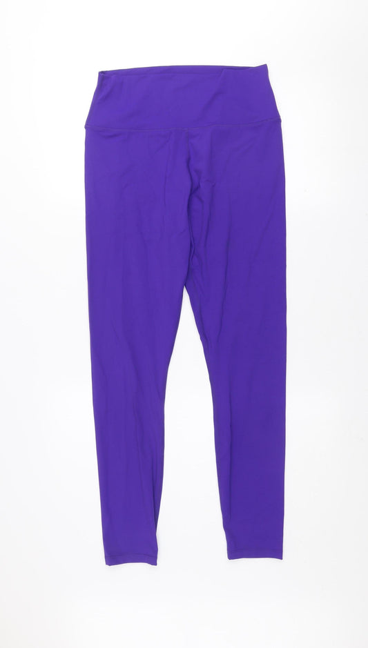 Dunnes Stores Women Purple Stretch Leggings Size 16 Activewear