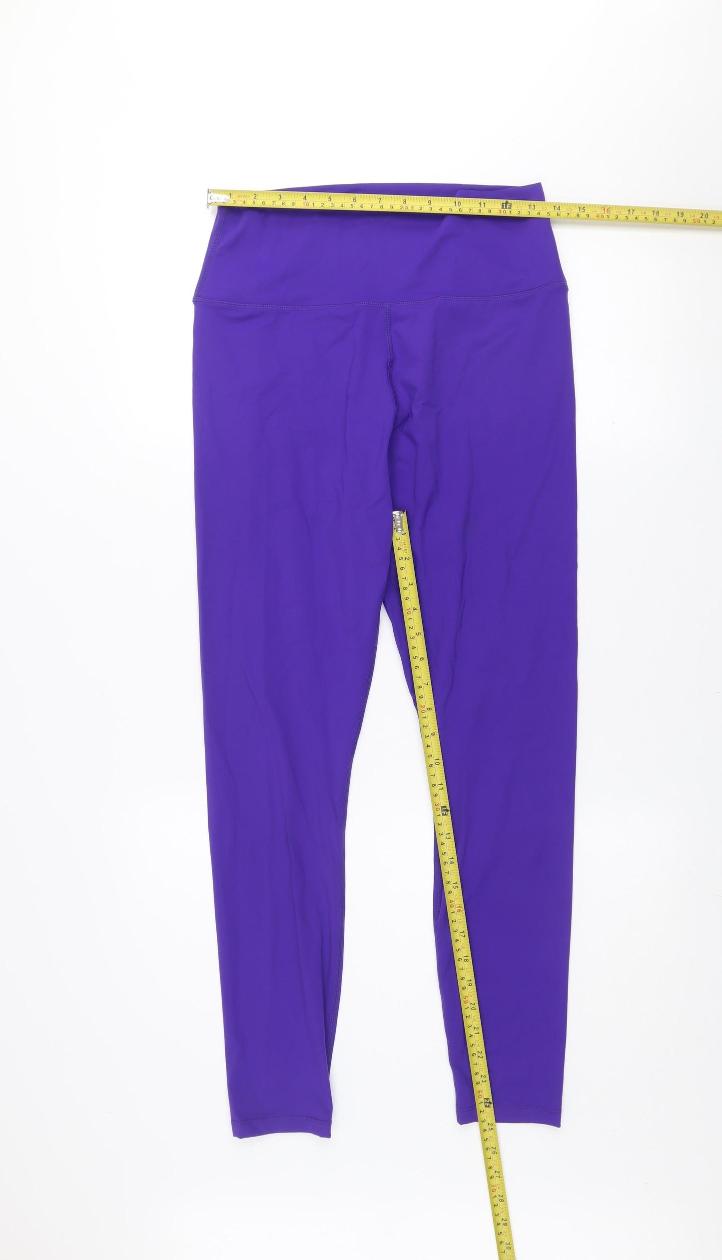 Dunnes Stores Women Purple Stretch Leggings Size 16 Activewear