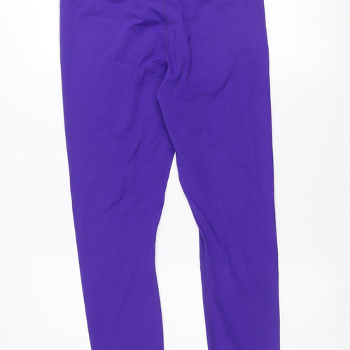 Dunnes Stores Women Purple Stretch Leggings Size 16 Activewear