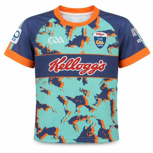 Masita Boys Multicoloured Camouflage GAA Kellogg's Short Sleeve Sports T-Shirt 2 Years