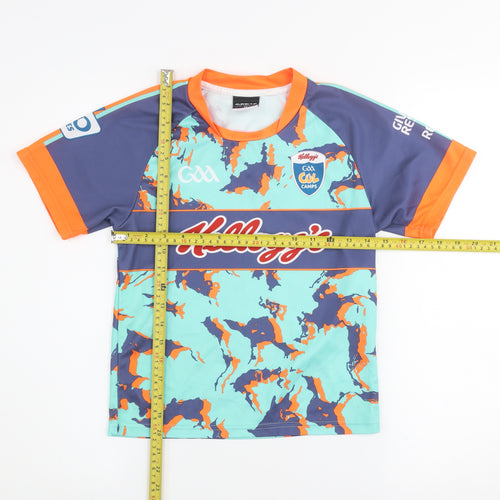 Masita Boys Multicoloured Camouflage GAA Kellogg's Short Sleeve Sports T-Shirt 2 Years