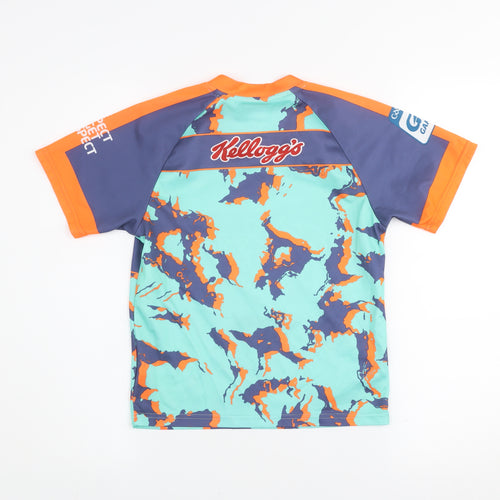 Masita Boys Multicoloured Camouflage GAA Kellogg's Short Sleeve Sports T-Shirt 2 Years