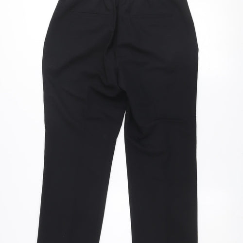 Dunnes Women’s Black Stretch Straight Leg Trousers Size 12