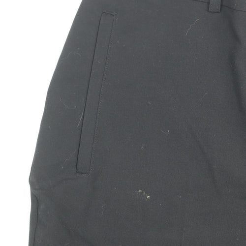 Dunnes Women’s Black Stretch Straight Leg Trousers Size 12