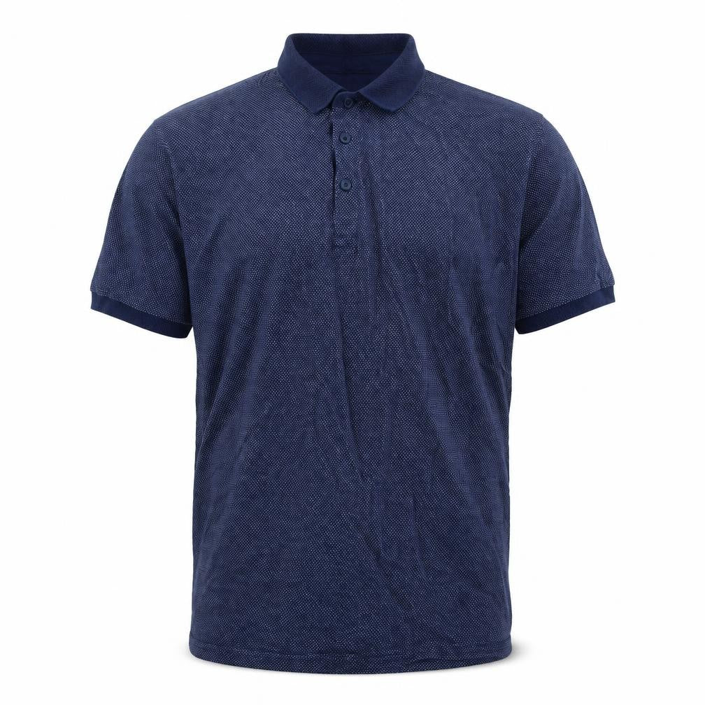 Peter Werth Men’s Blue Cotton Polo Shirt Size L Short Sleeve Casual