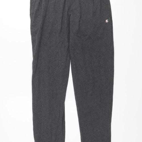 Champion Men's Grey Regular Fit Jogger Sweatpants Medium