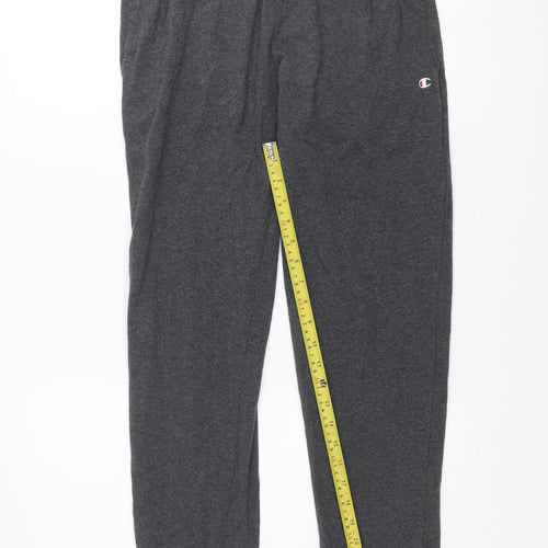 Champion Men's Grey Regular Fit Jogger Sweatpants Medium
