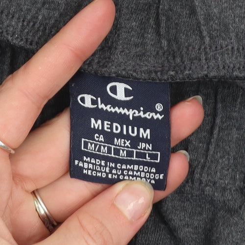 Champion Men's Grey Regular Fit Jogger Sweatpants Medium