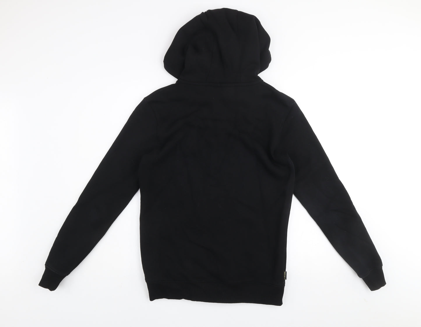 Gym King Men's Black Small Full Zip Hooded Activewear Jacket