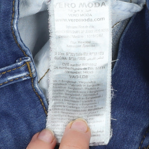Vero Moda Unisex Blue Skinny Denim Jeans S/32 Slim Fit Stretch
