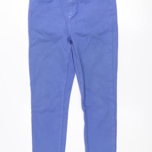 Gallery Womens Blue Skinny Jeans UK 12 Cotton Blend