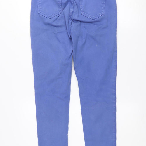 Gallery Womens Blue Skinny Jeans UK 12 Cotton Blend
