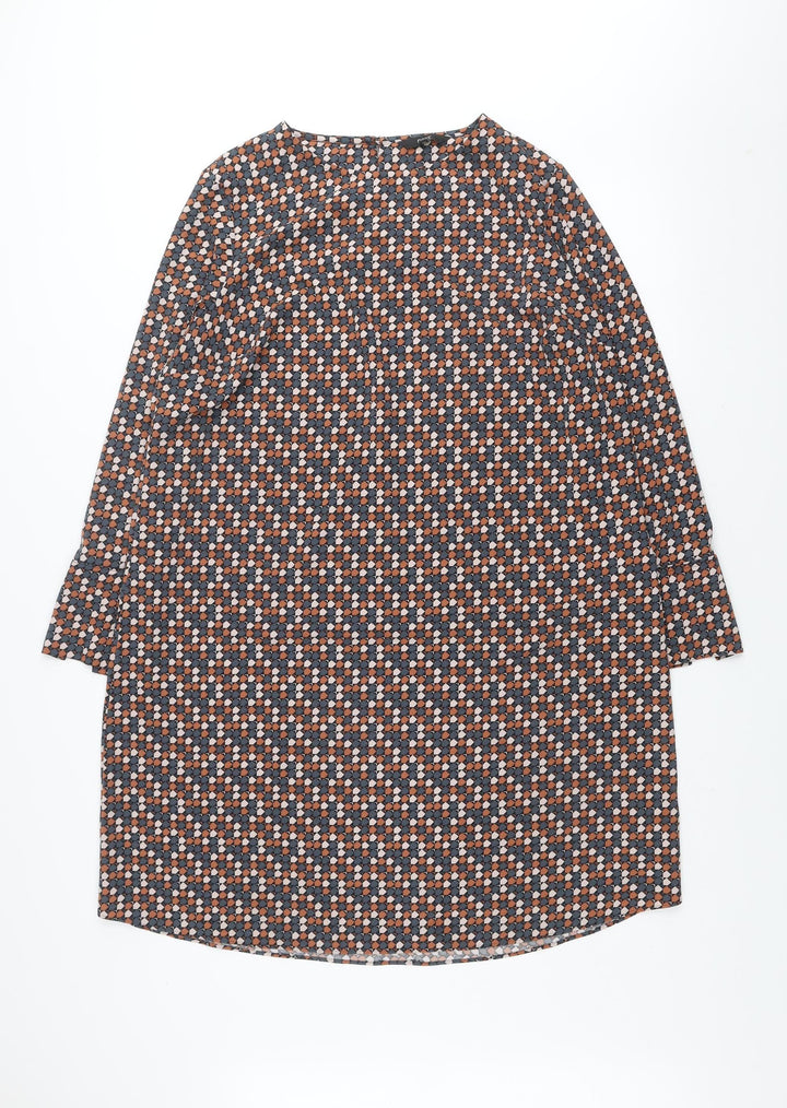 Next Women’s Multicoloured Geometric Shift Dress Size 18