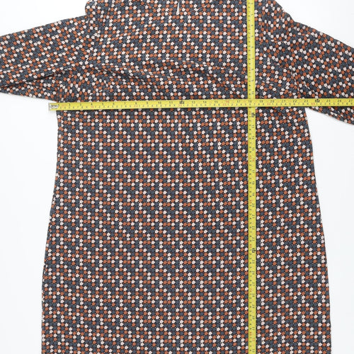 Next Women’s Multicoloured Geometric Shift Dress Size 18