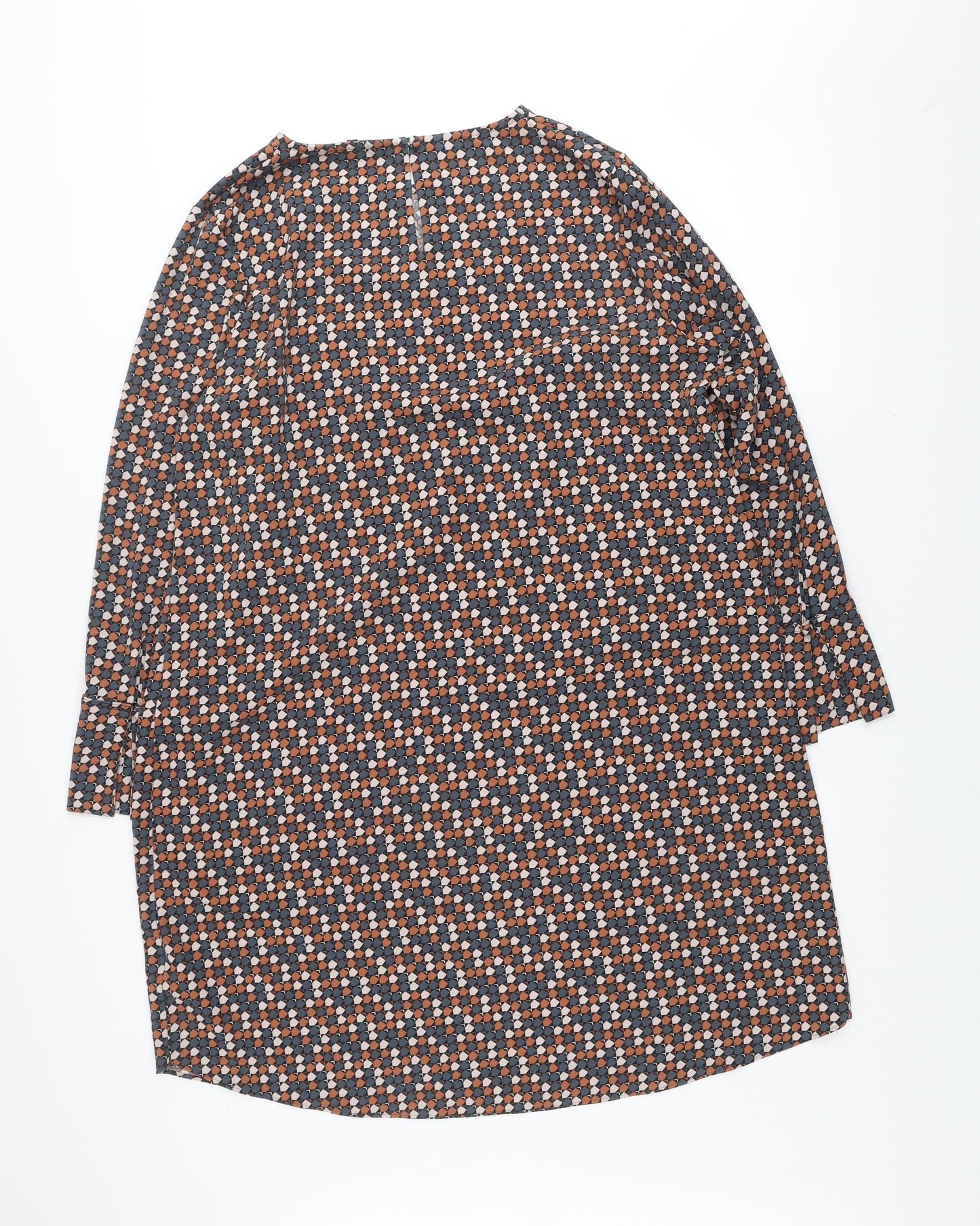 Next Women’s Multicoloured Geometric Shift Dress Size 18