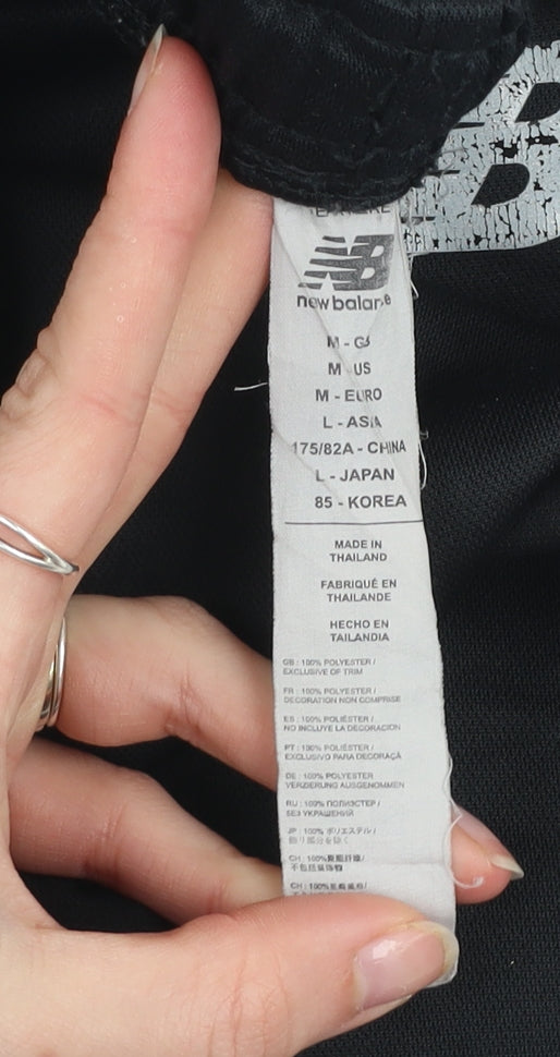 New Balance Men's Black Celtic FC Track Pants Size M Regular Fit