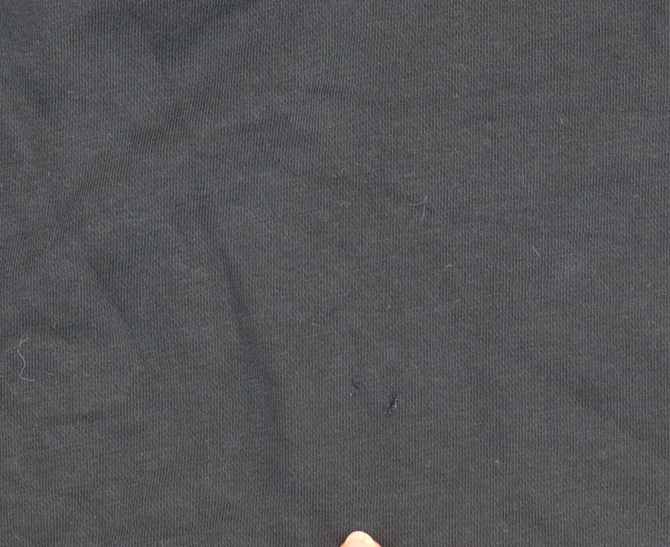 Bo+Tee Women's Black 1/2 Zip Pullover Sweatshirt Size M Cotton Blend