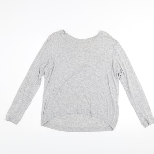 Zara Women’s Grey Pullover Jumper Size 12 Long Sleeve Lightweight Knit