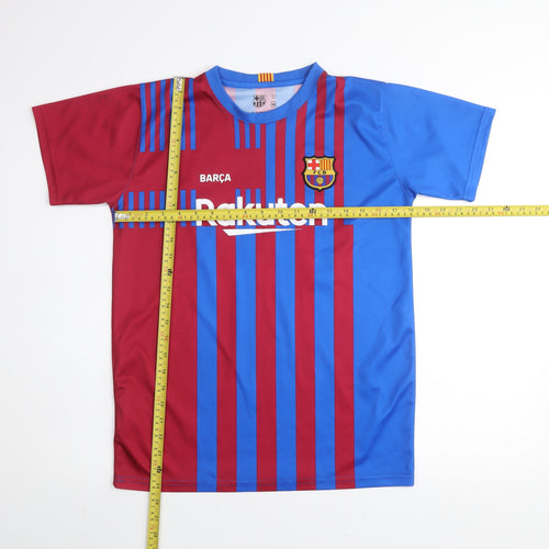 FC Barcelona Boys Multicoloured Football Jersey T-Shirt 14 Years