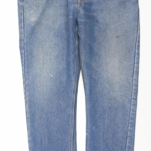 Denim Co. Men's Blue Regular Fit Straight Jeans W36 L30
