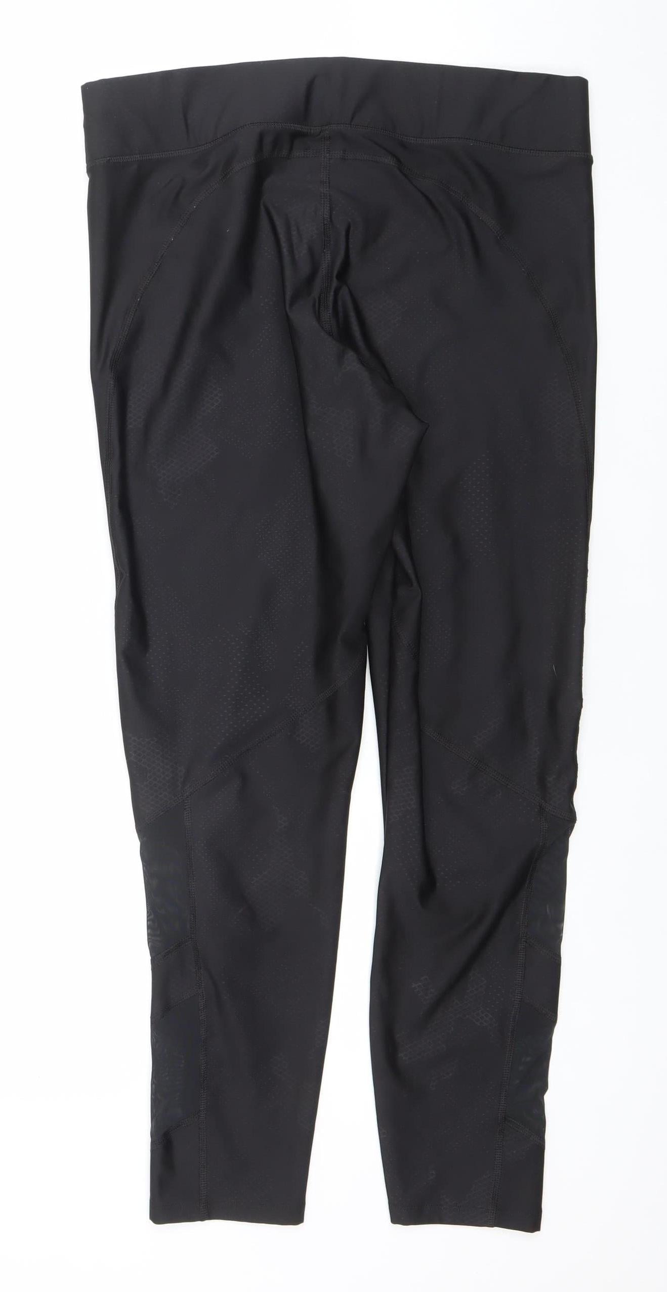 Dunnes Stores Women’s Black Performance Sport Leggings Size L