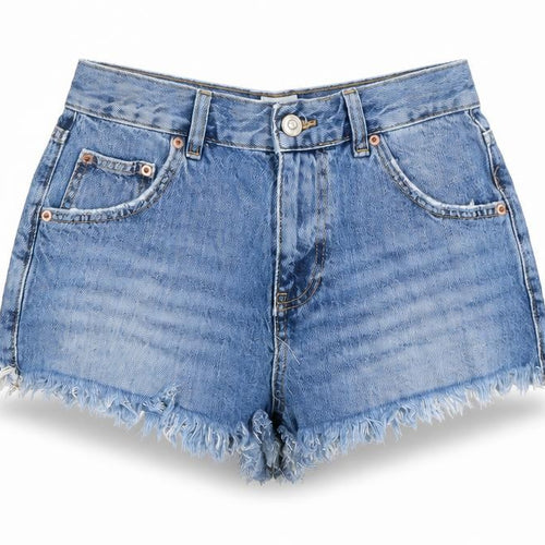 BDG Women’s Blue Cut-Off Denim Shorts Size 8 High Rise