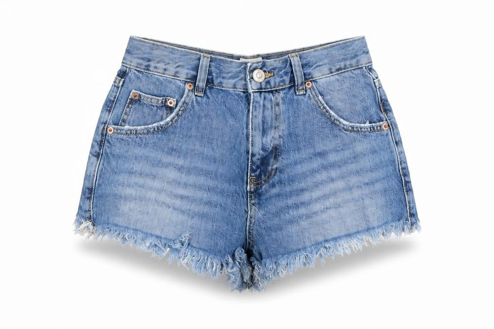 BDG Women’s Blue Cut-Off Denim Shorts Size 8 High Rise