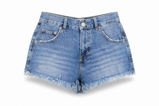 BDG Women’s Blue Cut-Off Denim Shorts Size 8 High Rise