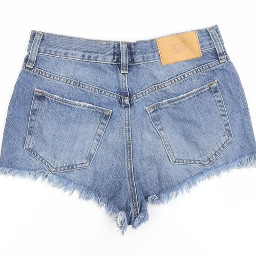 BDG Women’s Blue Cut-Off Denim Shorts Size 8 High Rise