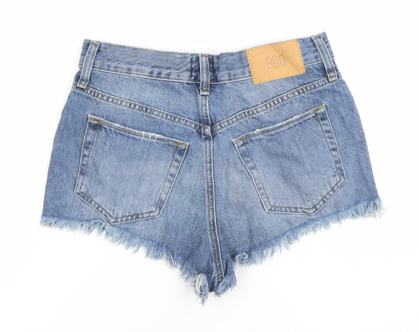 BDG Women’s Blue Cut-Off Denim Shorts Size 8 High Rise