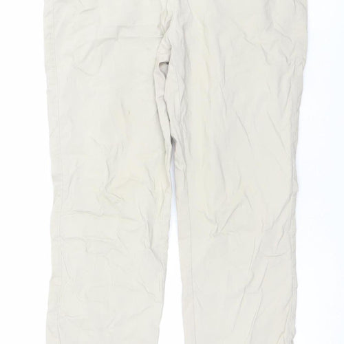Stehmann Womens Beige Chino Stretch Trousers Size 10