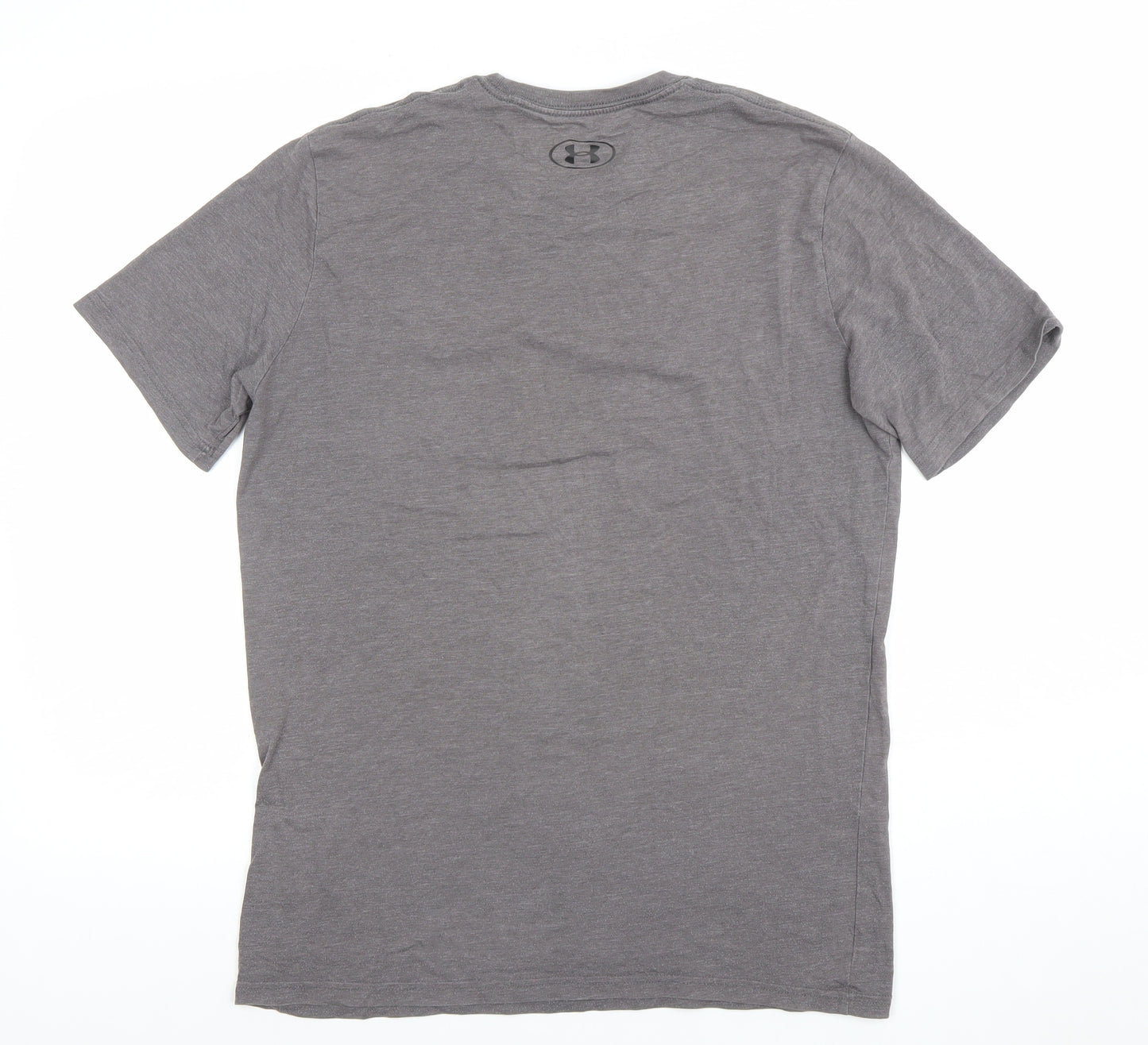 Under Armour Men's Grey HeatGear Loose Fit Short Sleeve T-Shirt M