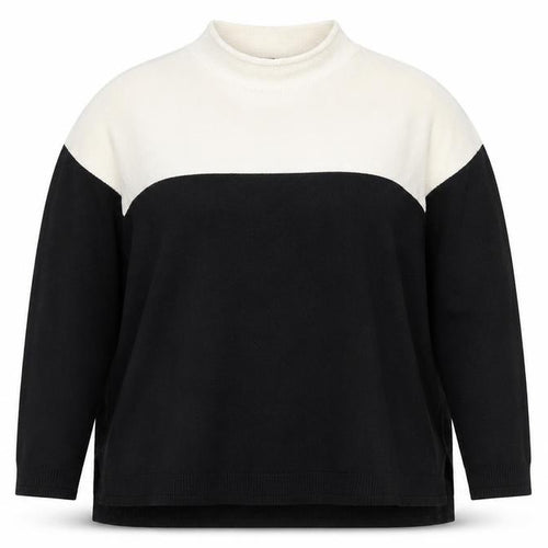 Marks and Spencer Women’s Black Mock Neck Long Sleeve Jumper Size 18