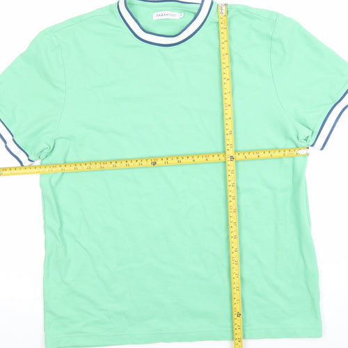 Farah 1920 Men's Green XL Crew Neck Short Sleeve Cotton T-Shirt