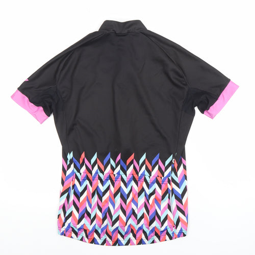 Liv Women's Black Medium Cycling Jersey Short Sleeve Athletic Top