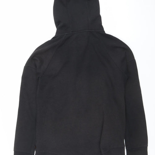 Pink Soda Sport Women's Black Full Zip Hoodie Size 10
