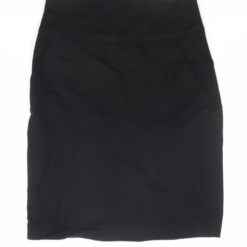 Banana Republic Women’s Black Knee Length Stretch Pencil Skirt Size 6