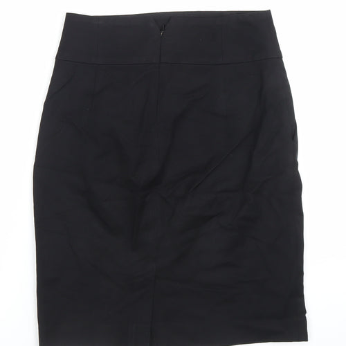 Banana Republic Women’s Black Knee Length Stretch Pencil Skirt Size 6