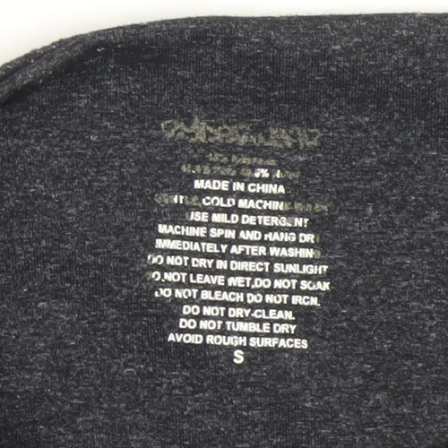 Ryderwear Women's Grey #BossGirl Slogan Gym Leggings Size S