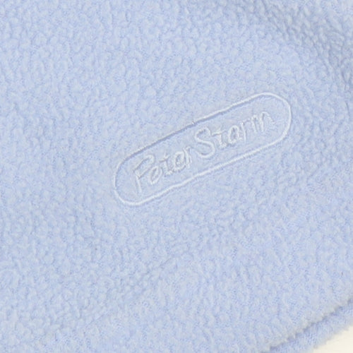 Peter Storm Women Light Blue Fleece Pullover Small 1/2 Zip Polyester