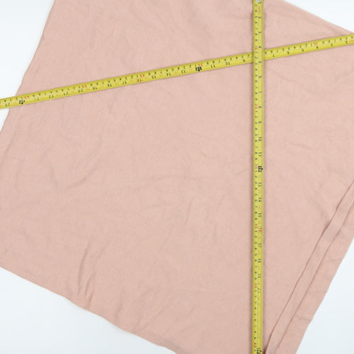 H&M Women Pink Knit Cape One Size Lightweight Acrylic