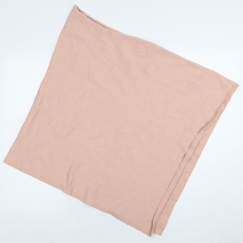 H&M Women Pink Knit Cape One Size Lightweight Acrylic