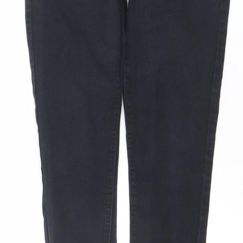 Levi's Women's Black 711 Skinny Jeans Size 25 Slim Fit Denim