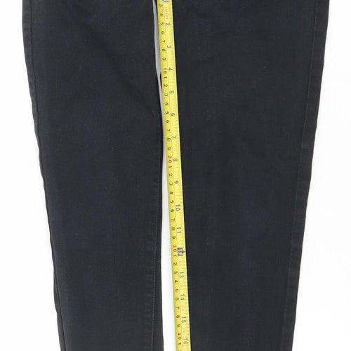 Levi's Women's Black 711 Skinny Jeans Size 25 Slim Fit Denim