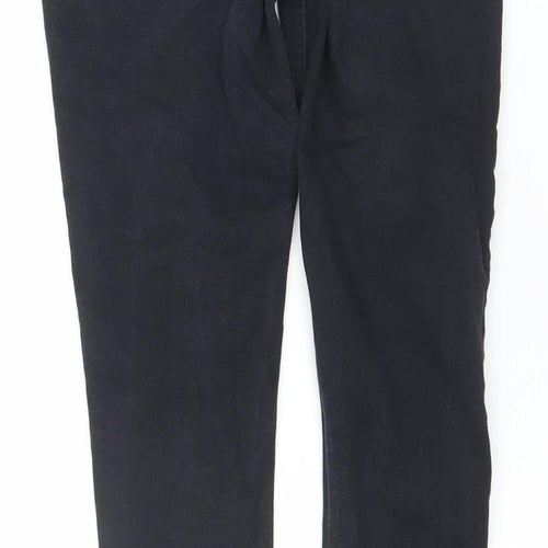 Levi's Women's Black 711 Skinny Jeans Size 25 Slim Fit Denim