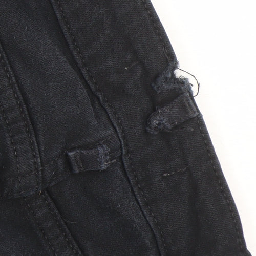Levi's Women's Black 711 Skinny Jeans Size 25 Slim Fit Denim