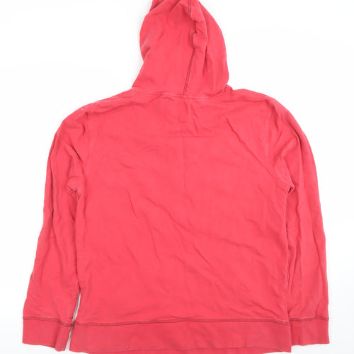Jack & Jones Women's Red Pullover Hoodie XL Cotton Blend Casual